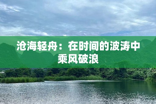 沧海轻舟：在时间的波涛中乘风破浪