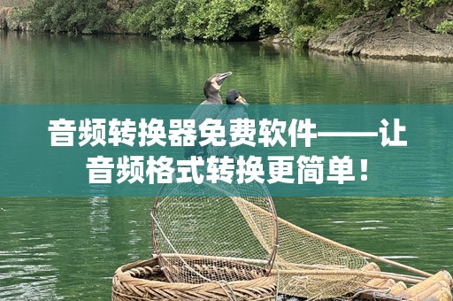 音频转换器免费软件——让音频格式转换更简单！