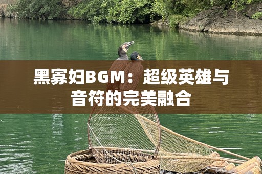黑寡妇BGM：超级英雄与音符的完美融合