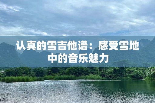 认真的雪吉他谱：感受雪地中的音乐魅力