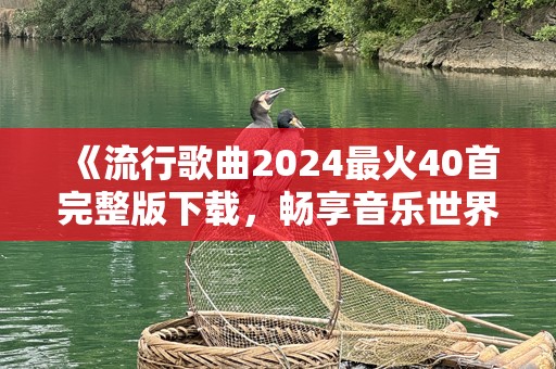 《流行歌曲2024最火40首完整版下载，畅享音乐世界的巅峰之作》