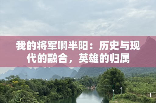 我的将军啊半阳：历史与现代的融合，英雄的归属