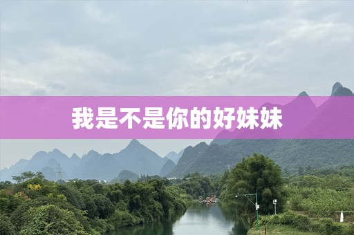 我是不是你的好妹妹
