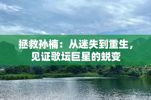拯救孙楠：从迷失到重生，见证歌坛巨星的蜕变
