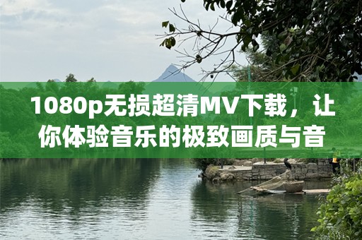 1080p无损超清MV下载，让你体验音乐的极致画质与音质享受