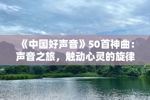 《中国好声音》50首神曲：声音之旅，触动心灵的旋律