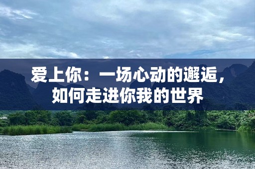 爱上你：一场心动的邂逅，如何走进你我的世界