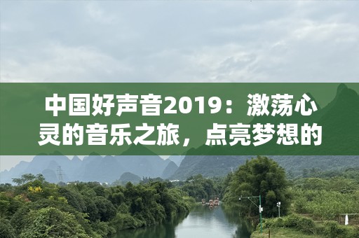 中国好声音2019：激荡心灵的音乐之旅，点亮梦想的舞台