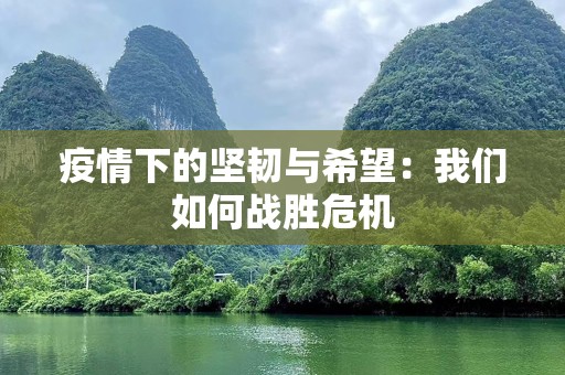 疫情下的坚韧与希望：我们如何战胜危机