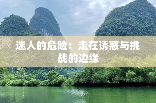 迷人的危险：走在诱惑与挑战的边缘
