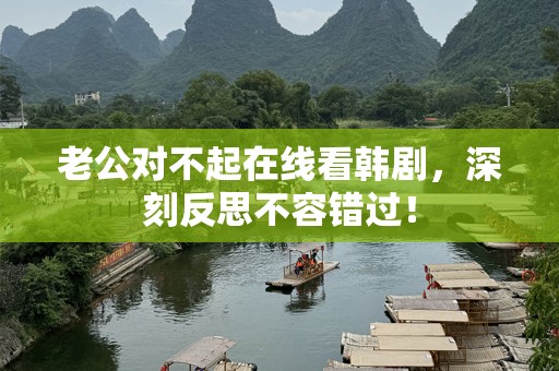 老公对不起在线看韩剧，深刻反思不容错过！
