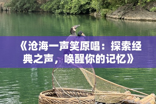 《沧海一声笑原唱：探索经典之声，唤醒你的记忆》