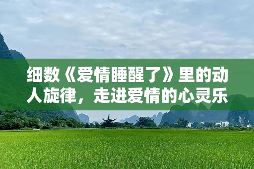 细数《爱情睡醒了》里的动人旋律，走进爱情的心灵乐章