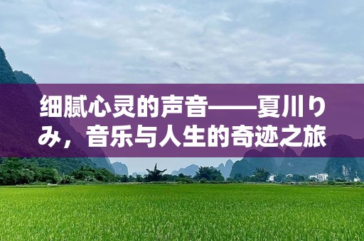 细腻心灵的声音——夏川りみ，音乐与人生的奇迹之旅