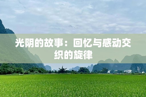 光阴的故事：回忆与感动交织的旋律