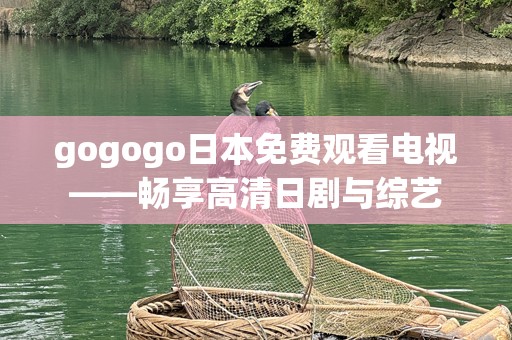 gogogo日本免费观看电视——畅享高清日剧与综艺