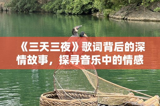 《三天三夜》歌词背后的深情故事，探寻音乐中的情感共鸣