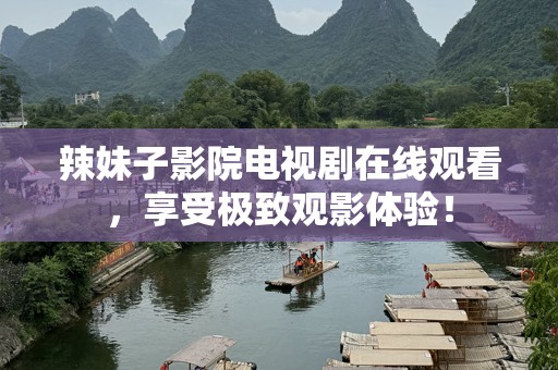 辣妹子影院电视剧在线观看，享受极致观影体验！