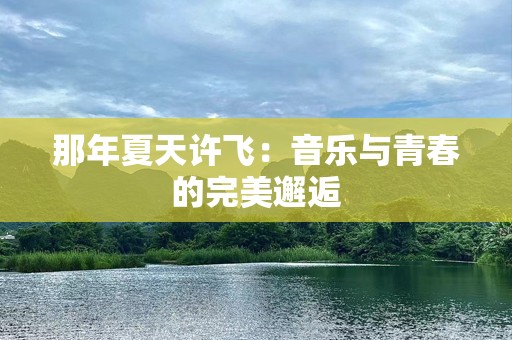 那年夏天许飞：音乐与青春的完美邂逅