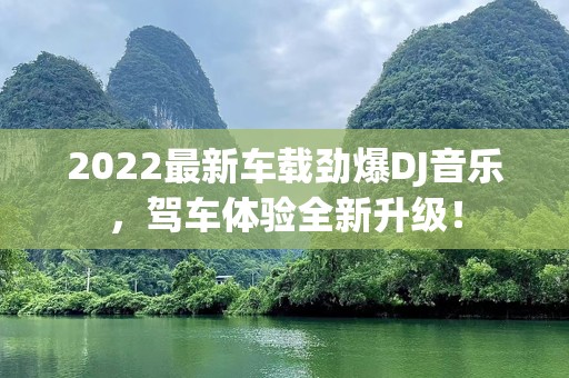 2022最新车载劲爆DJ音乐，驾车体验全新升级！