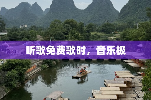 听歌免费歌时，音乐极