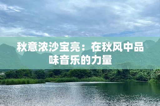 秋意浓沙宝亮：在秋风中品味音乐的力量