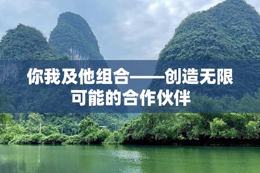 你我及他组合——创造无限可能的合作伙伴