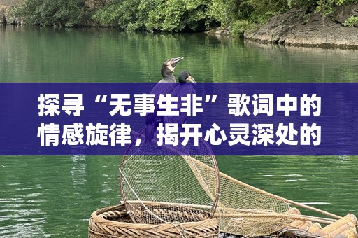 探寻“无事生非”歌词中的情感旋律，揭开心灵深处的迷雾