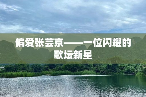 偏爱张芸京——一位闪耀的歌坛新星