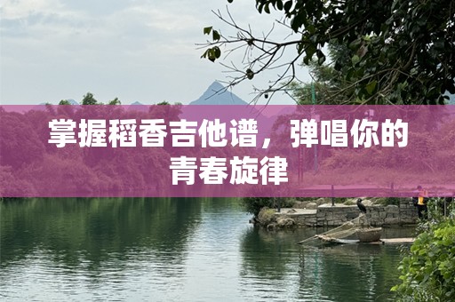 掌握稻香吉他谱，弹唱你的青春旋律