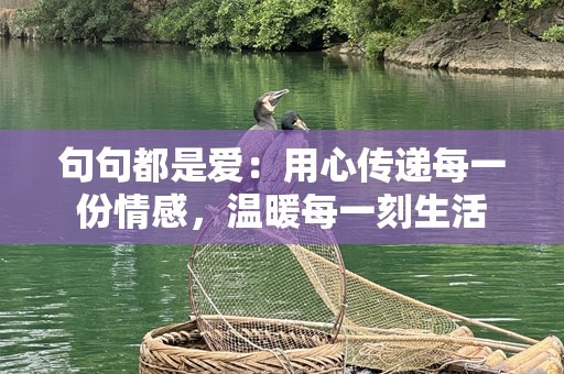句句都是爱：用心传递每一份情感，温暖每一刻生活