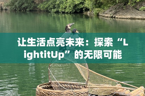 让生活点亮未来：探索“LightitUp”的无限可能