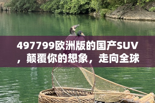 497799欧洲版的国产SUV，颠覆你的想象，走向全球