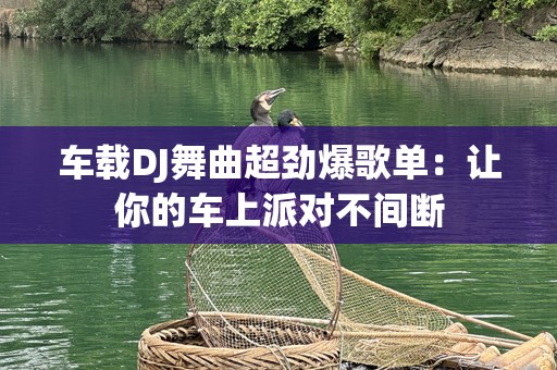车载DJ舞曲超劲爆歌单：让你的车上派对不间断