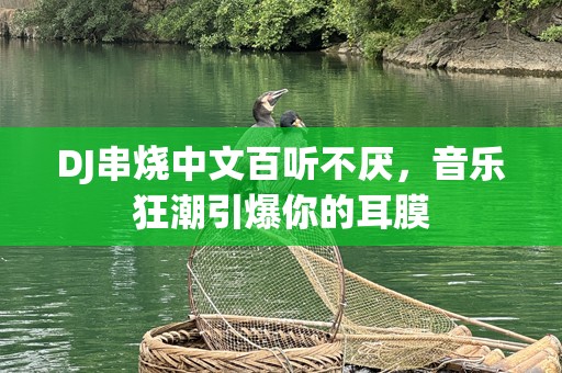 DJ串烧中文百听不厌，音乐狂潮引爆你的耳膜