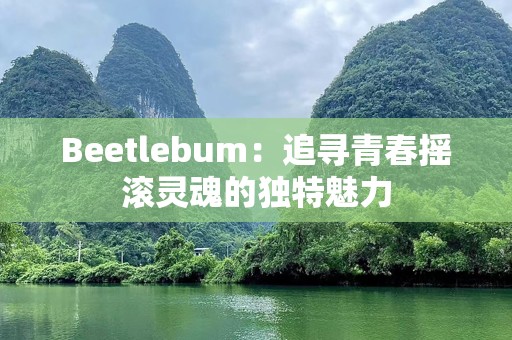 Beetlebum：追寻青春摇滚灵魂的独特魅力