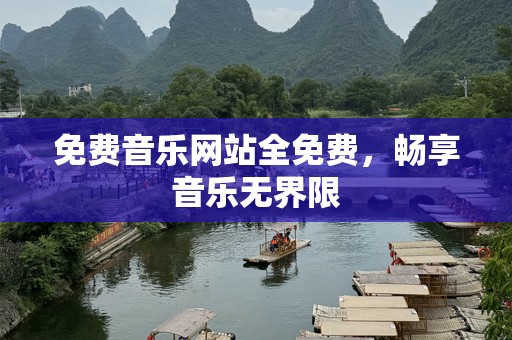 免费音乐网站全免费，畅享音乐***限