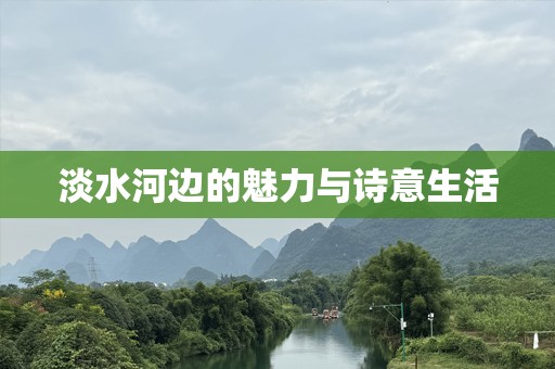 淡水河边的魅力与诗意生活