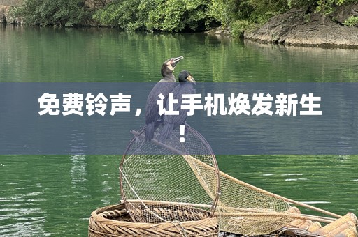 免费铃声，让手机焕发新生！