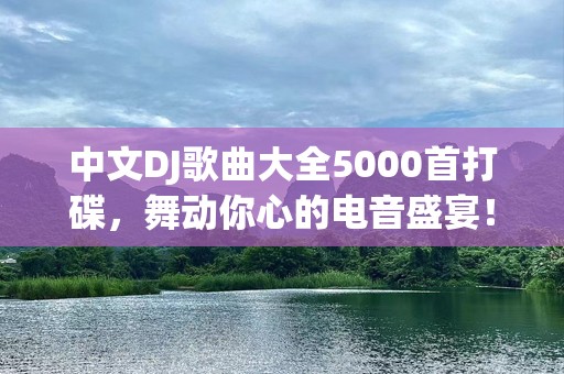 中文DJ歌曲大全5000首打碟，舞动你心的电音盛宴！